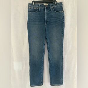 Madewell Classic Indigo Straight Leg Jeans
